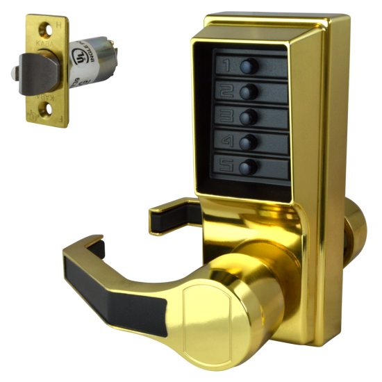DORMAKABA Simplex L1000 Series L1011 Digital Lock Lever Operated PB LH LL1011-03 - Click Image to Close