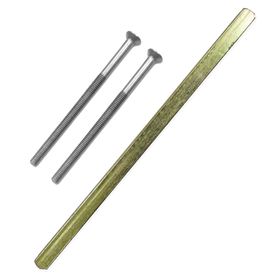 CHAMELEON Spindle And Screw Fixing Kit Nickel Plated - Click Image to Close