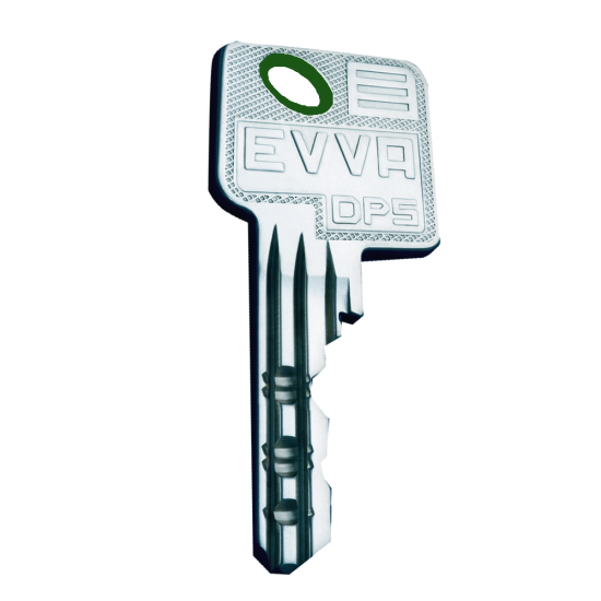 EVVA Key Tag SKR-C Green - Click Image to Close