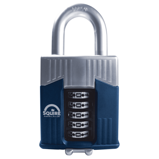 SQUIRE Warrior Open Shackle Combination Padlock 65mm Boxed - Click Image to Close