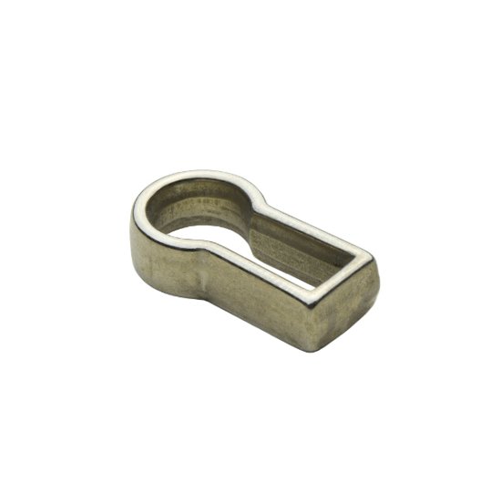 Polished Nickel Cast Brass Thread Escutcheon - Click Image to Close