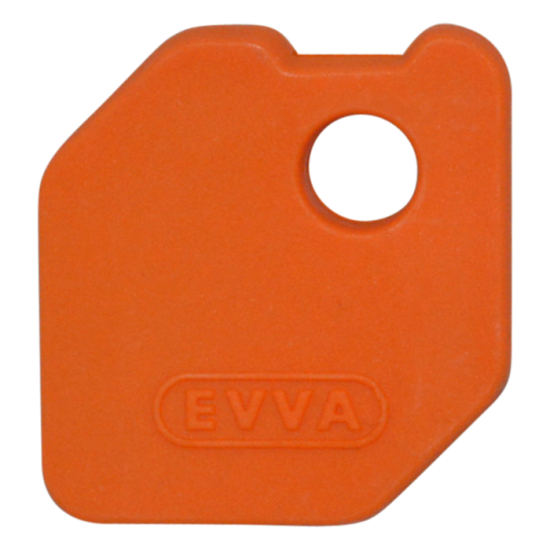 EVVA EPS Coloured Key Caps Orange 0043522566 - Click Image to Close