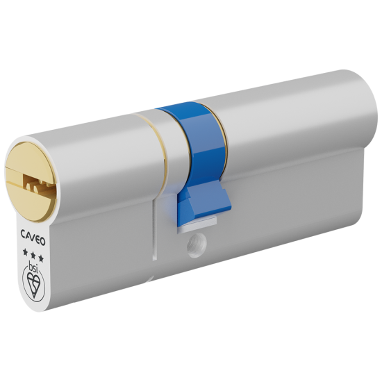 CAVEO TS007 3* Double Euro Dimple Cylinder 80mm 35(Ext)/45 (30/10/40) KD - Click Image to Close
