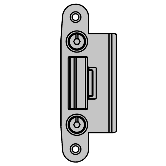 YALE Lockmaster AutoEngage Latch keep Non Handed - Click Image to Close