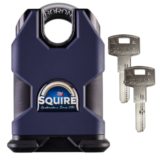 SQUIRE SS50CS Elite Dimple Cylinder Closed Shackle Padlock KD Boxed - Click Image to Close