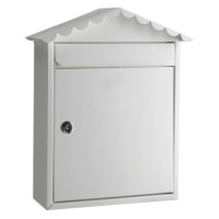 ASEC Traditional Post Box White