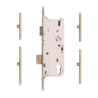 FUHR Lever Operated Latch & Deadbolt - 4 Roller 35/92