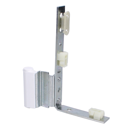 CHAMELEON Tilt Before Turn Rebated Corner With White Cover 9mm Axis Left Hand - Click Image to Close