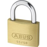 ABUS 55 Series Brass Open Shackle Padlock 48mm KA (5502) 55/50 Boxed