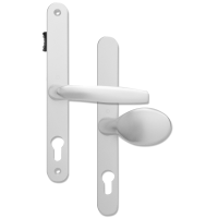 FULLEX 68 Lever/Pad UPVC Furniture - With Snib White