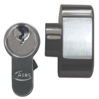 ASEC 6-Pin Euro Key & Turn Cylinder 90mm 35/T55 (30/10/T50) KD NP