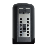 SUPRA KIDDE P500 Key Safe With Cover Black - With Alarm Sensor