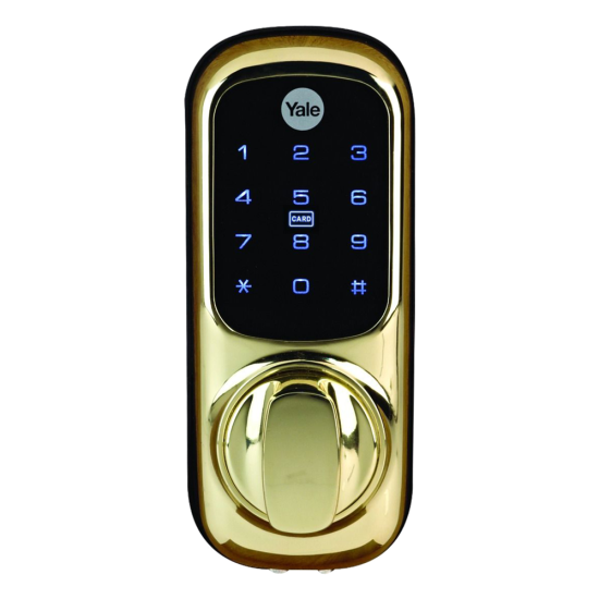 YALE Keyless Connected Smart Lock Polished Brass - Click Image to Close