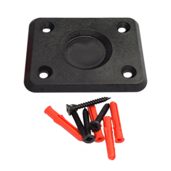 FIRECO Standard Flat Floorplate To Suit Dorgard & Smartsound Black - Click Image to Close