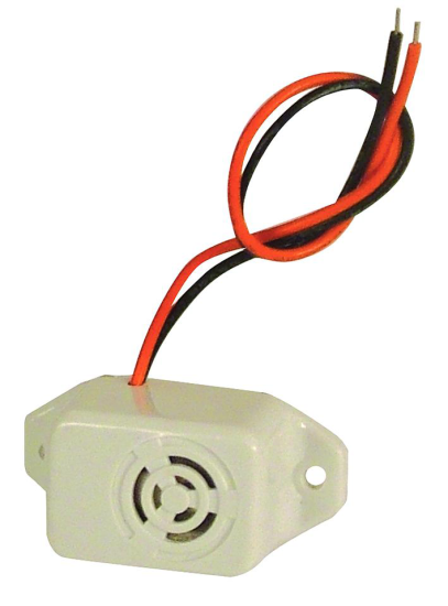 ASEC Mini Buzzer White - Click Image to Close