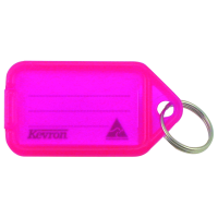 KEVRON ID38 Tags Bag of 50 Fluorescent Hot Pink x 50