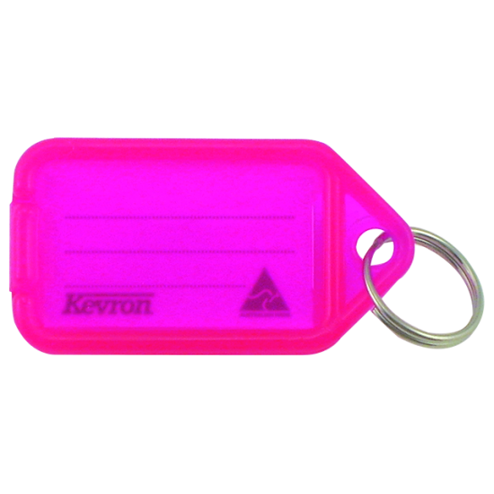 KEVRON ID30 Giant Tags Bag of 25 Hot Pink x 25 - Click Image to Close