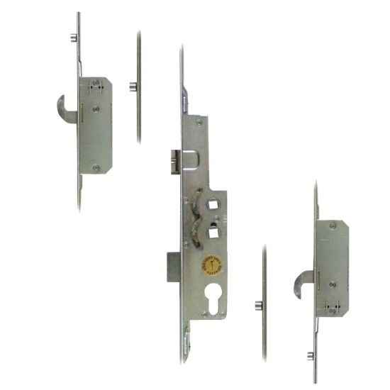 AVOCET Lever Operated Latch & Deadbolt Twin Spindle - 2 Hook 4 Roller 35/92-62 - Click Image to Close