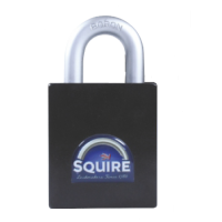 SQUIRE Stronghold Open Shackle Padlock Body Only To Take Half Euro Cylinder 55mm
