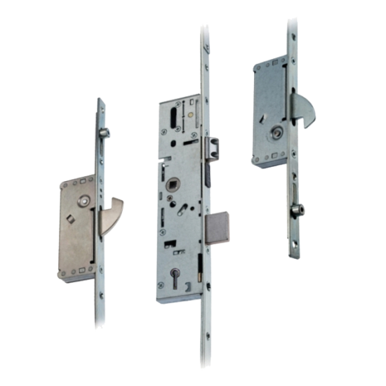 ERA 6735 / 9735 Lever Operated Latch & Dead - 2 Adjustable Hooks & Rollers (UPVC Door) Vectis 5 Lever - Click Image to Close