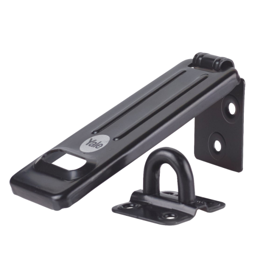 YALE High Security Steel Hasp & Staple Y135B - 120mm - Click Image to Close