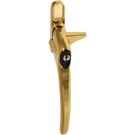 ERA Charisma Inline Cockspur Locking Espag Handle 12mm LH Locking Polished Gold - Click Image to Close
