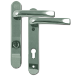 MILA Pro Secure PAS24 2 Star 220mm Lever/Lever Door Furniture Chrome (Bagged)