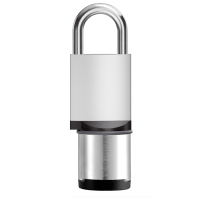 EVVA AirKey Proximity Open Shackle Padlock Sizes 100mm to 200mm Nickel Plated