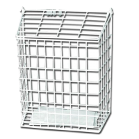 ASEC 62S Small Letter Cage White - 305mm(H) x 229mm(W) x 127mm(D)