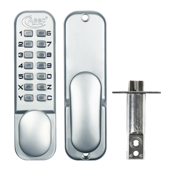 ASEC AS2300 Series Digital Lock With Optional Holdback SC Boxed - Click Image to Close