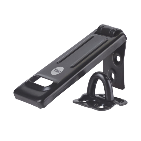 YALE High Security Steel Hasp & Staple Y105B - 90mm - Click Image to Close