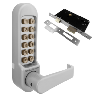 BORG LOCKS BL5403 Digital Lock With Inside Handle And Euro-Profile Lockcase BL5403SS