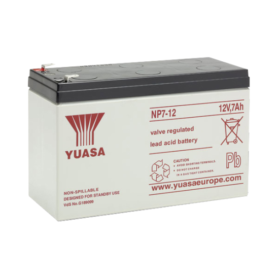 YUASA 12VDC Battery 1.2 Amp - Click Image to Close