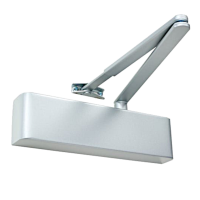 RUTLAND Fire Rated TS.9206 Door Closer Size EN 2-6 With Backcheck & Delayed Action Silver