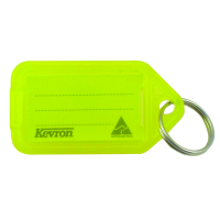 KEVRON ID38 Tags Bag of 50 Fluorescent Fluorescent Yellow x 50