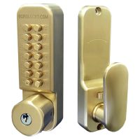 BORG LOCKS BL2701 Cu-Shield ECP Antimicrobial Easicode Pro Digital Lock With Key Override BL2701 Cu ECP