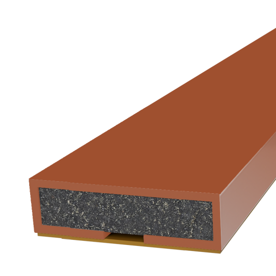 FIRESTOP 2.1m Intumescent Strip - Fire Only 10mm x 4mm - Brown - Click Image to Close