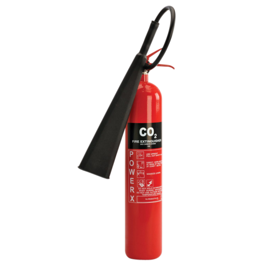 THOMAS GLOVER PowerX Fire Extinguisher - CO2 2Kg 2Kg - Click Image to Close