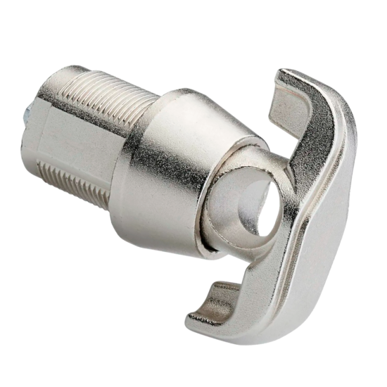 L&F 5720 Push-To-Turn 20mm Latch Lock To Accept Padlock - Click Image to Close