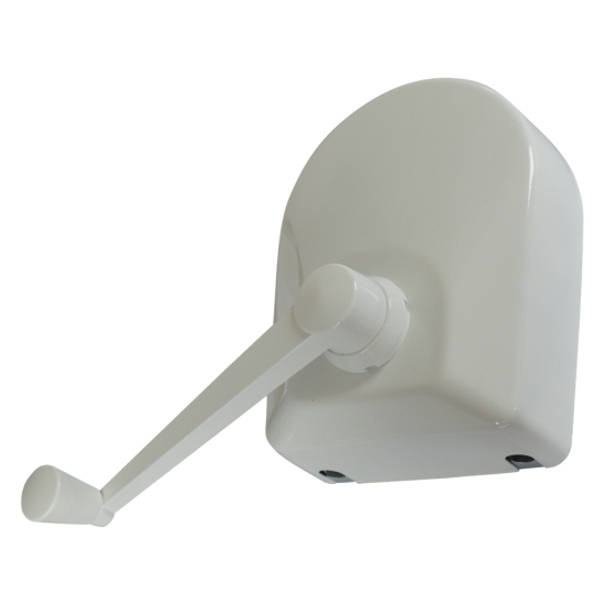 GEZE OL Line Maxi 2 Operator With Handle White - Click Image to Close