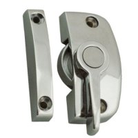 ASEC Window Pivot Lock Brushed Silver Non-Locking With 8.5mm Keep