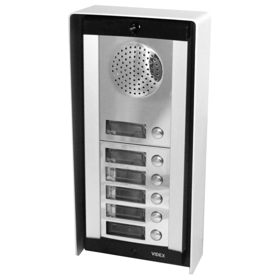 VIDEX 8K Series Audio Intercom Kit 6 Way - Click Image to Close