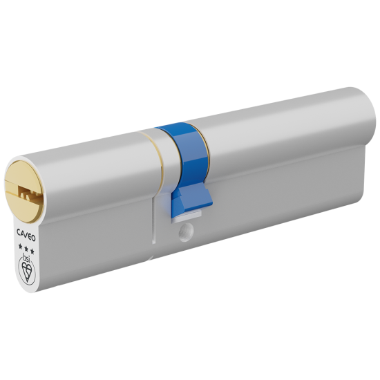 CAVEO TS007 3* Double Euro Dimple Cylinder 110mm 45(Ext)/65 (40/10/60) KD - Click Image to Close