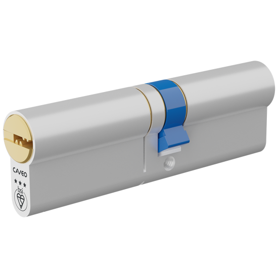 CAVEO TS007 3* Double Euro Dimple Cylinder 100mm 55(Ext)/45 (50/10/40) KD - Click Image to Close