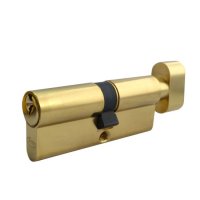 ASEC 5-Pin Euro Key & Turn Cylinder 80mm 45/T35 (40/10/T30) KD PB