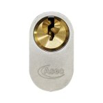 ASEC Vital 6 Pin Oval Key & Turn Cylinder 70mm 35/35T (30/10/30T)