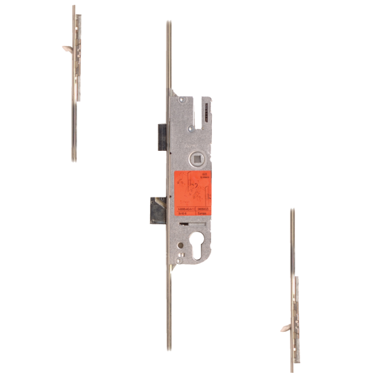 GU Tripact Lever Operated Latch & Deadbolt - 2 Small Hook 45/92 - Click Image to Close
