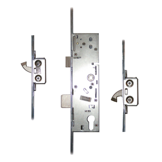 ERA Vectis Lever Operated Latch & Deadbolt Split Spindle - 2 Hook 45/95 - Click Image to Close