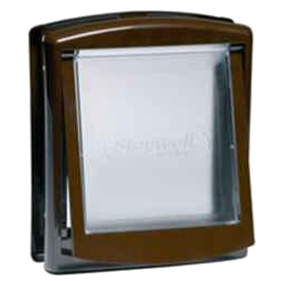 STAYWELL Pet Door 700 Series Cat Flap 198mm X 236mm Brown - Click Image to Close