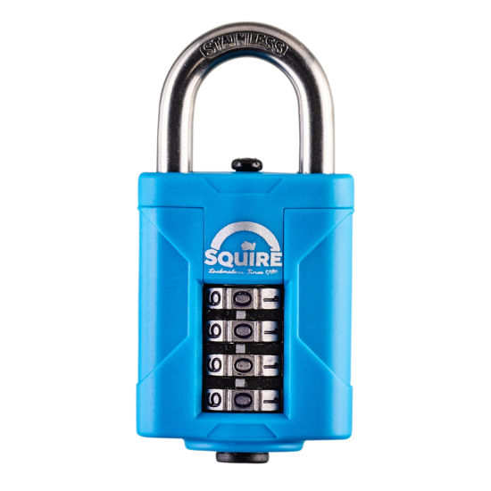SQUIRE CP40S & CP50S All-Weather Combination Padlock 40mm Boxed - Click Image to Close